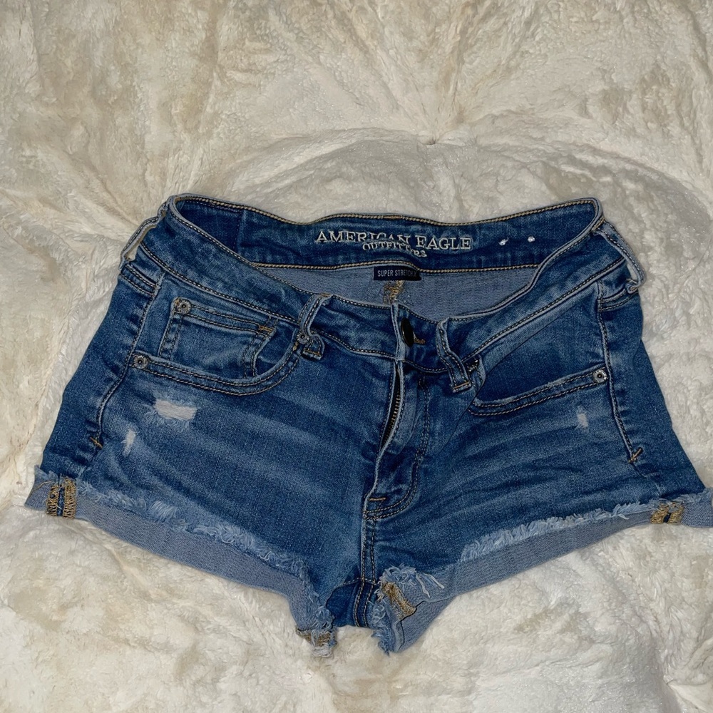 American Eagle Dark wash shorts